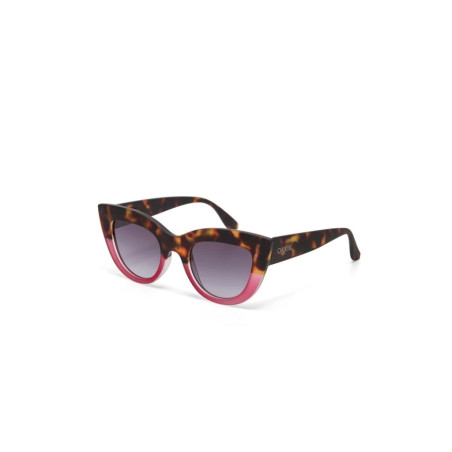 Gafas de Sol Okkia Claudia Big Cat Eye Habana Rosa