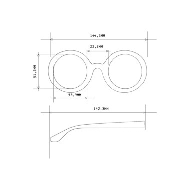 Gafas de Sol Okkia Monica Amarillo...