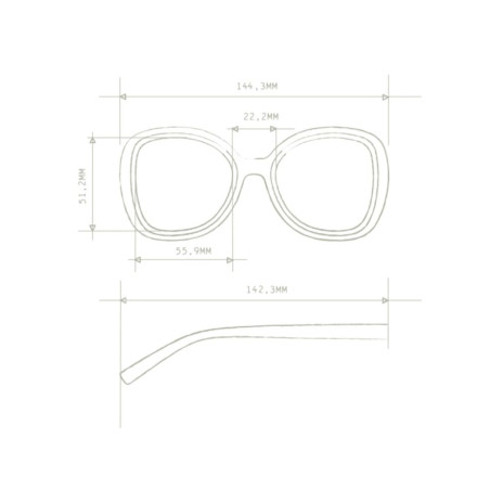 Gafas de Sol Okkia Anna Clear