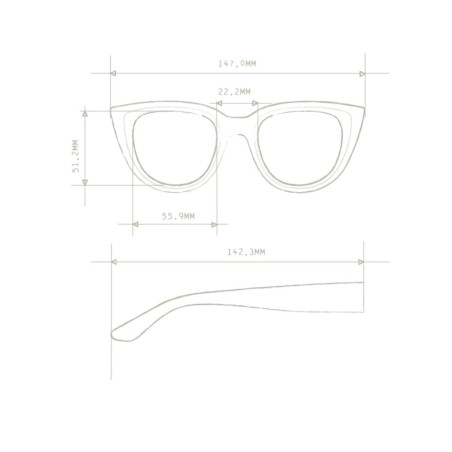 Gafas de Sol Okkia Silvia Classic Havana