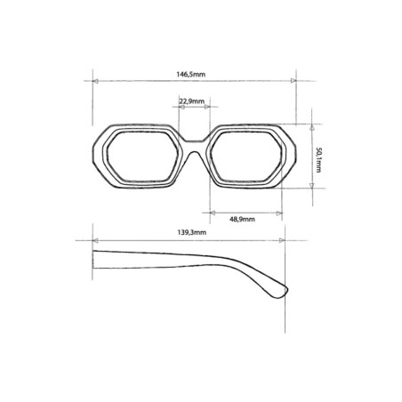 Gafas de Sol Okkia Andrea Classic Havana