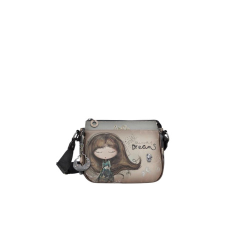 Bandolera Anekke Mediana 3 Compartimentos Real