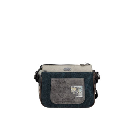 Bandolera Anekke Mediana 3 Compartimentos Real