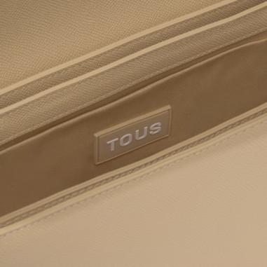 Bolso Tous Bandolera Mediana Arena...