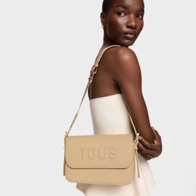 Bolso Tous Bandolera Mediana Arena...