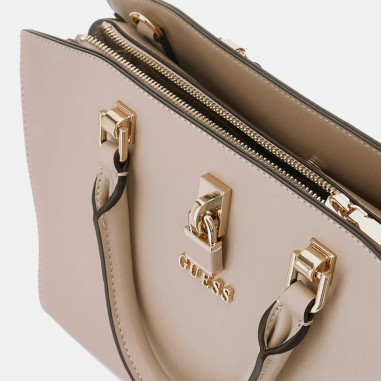 Bolso Guess de Mano Queensland Beige