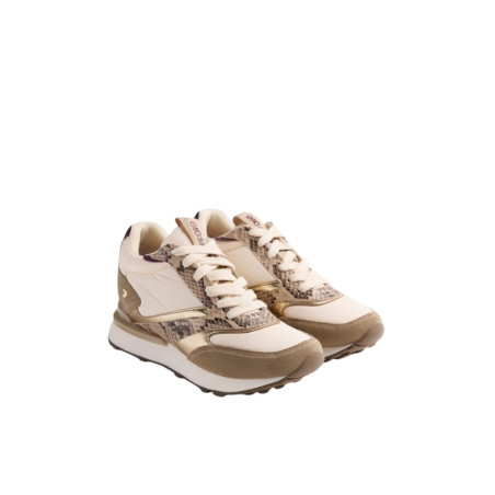 Zapatillas Piel Cuña Hemlock Taupe Gioseppo
