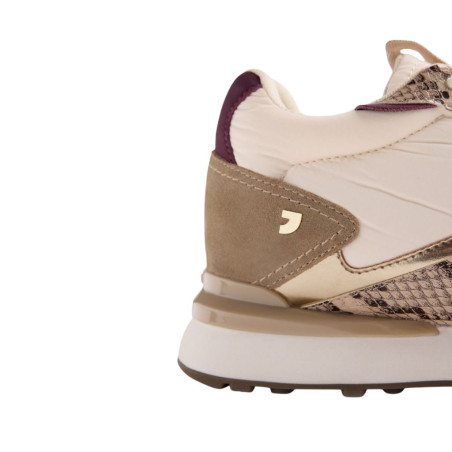 Zapatillas Piel Cuña Hemlock Taupe Gioseppo