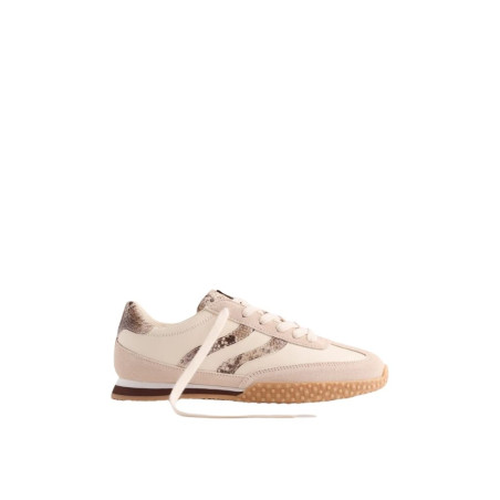 Zapatillas Piel Serpiente Gladwin Off-White Gioseppo