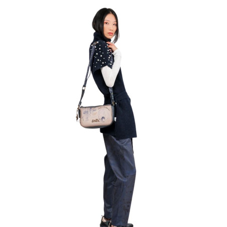 Bolso Anekke Bandolera 2 Compartimentos Studio