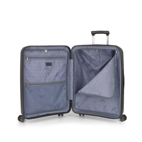 Maleta Mediana Gabol Negro Brooklyn