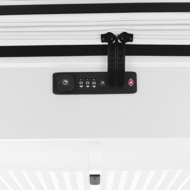 Maleta Mediana Gabol Blanco Brooklyn