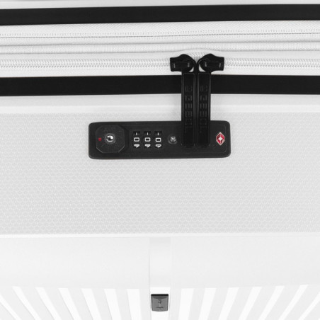 Maleta Mediana Gabol Blanco Brooklyn