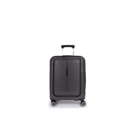 Maleta de Cabina Gabol Negro Bolsillo Portatil Brooklyn