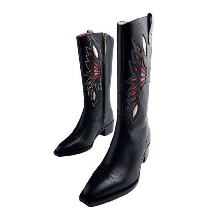 Botas Cowboy Piel Nisswa Gioseppo