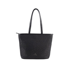 Shopper Cacharel Print Negro