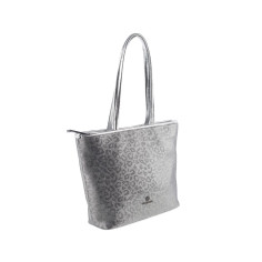 Shopper Cacharel Print Plata