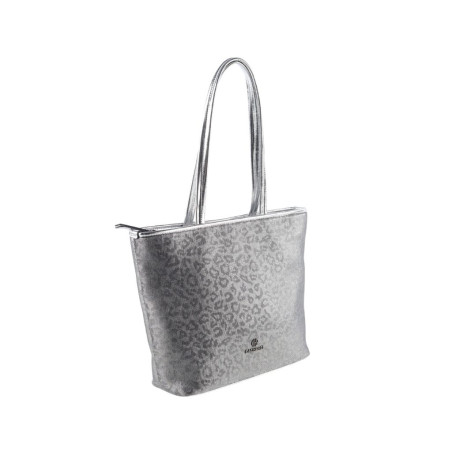 Shopper Cacharel Print Plata