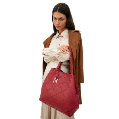 Bolso Lola Casademunt Shopper Rombos...