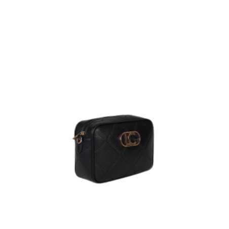 Bolso Lola Casademunt Bandolera Rombos Negro