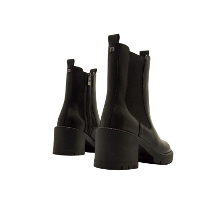 Botines Mustang de Tacón Praga Negro