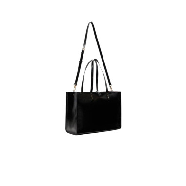 Liu Jo Bolso Tote Grande Brillante Negro
