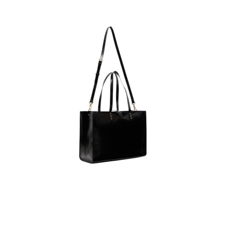 Liu Jo Bolso Tote Grande Brillante Negro