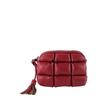 Bandolera Cacharel Acolchada Cherry