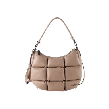 Shopper Cacharel Acolchado Taupe