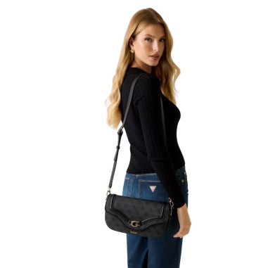 Bolso Guess de Hombro Dea 4G Negro