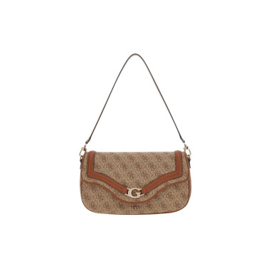 Bolso Guess de Hombro Dea 4G Marrón