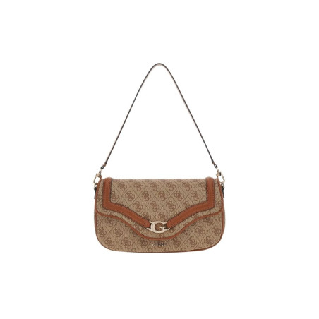 Bolso Guess de Hombro Dea 4G Marrón