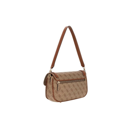 Bolso Guess de Hombro Dea 4G Marrón