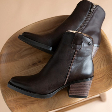 Botines Porronet Cowboy Moka con...