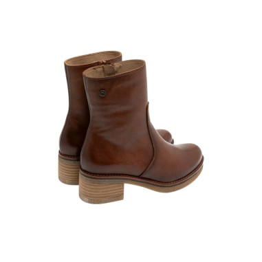 Botines Porronet Cuero con Cremallera...