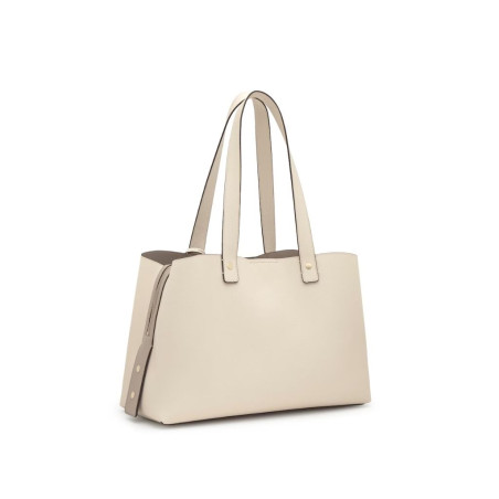 Bolso Tous City Mediano Beige The Citybow