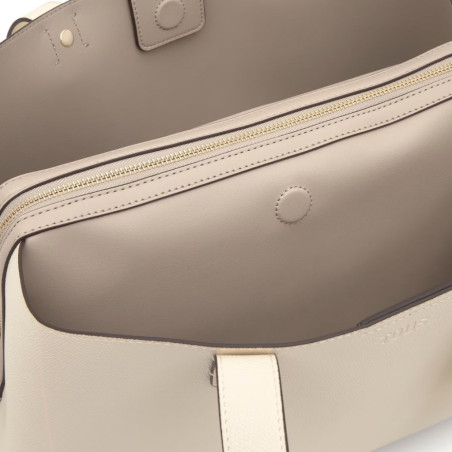 Bolso Tous City Mediano Beige The Citybow