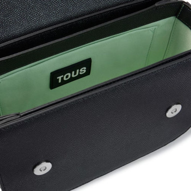 Bolso Tous Bandolera Mediana Negra...