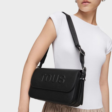 Bolso Tous Bandolera Mediana Negra...