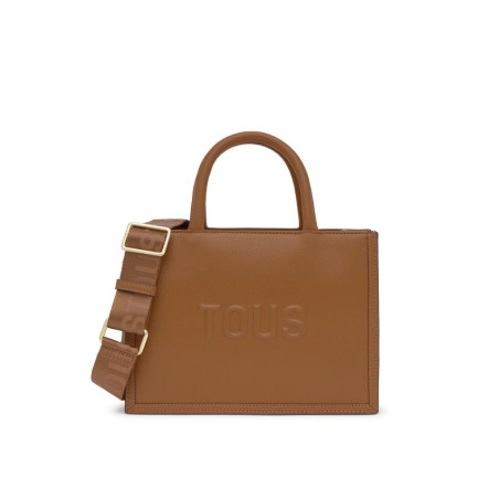Bolso Tous Shopper Mediano Camel Brenda