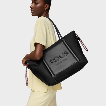 Bolso Tous Capazo Grande Negro Empire Soft