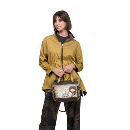 Bolso Anekke Muse Asa Corta y Bandolera Multibolsillos