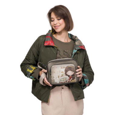 Bolso Anekke Muse Bandolera Bolsillo...