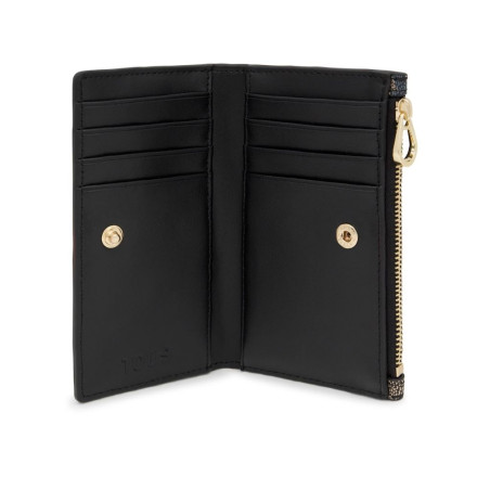 Cartera Tous Flat Negra Kaos Icon