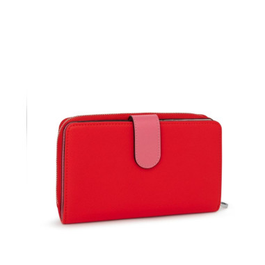 Billetera Tous Mediana Roja New Dubai...