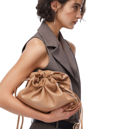 Liu Jo Bolso de Hombro Riccy Mediano Camel