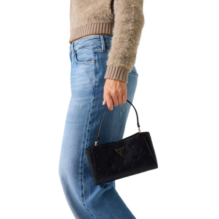 Mini Bolso Guess de Mano Tisha Logotipo 4G Peony