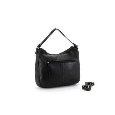Bolso Piel Antoni Bolonia Negro