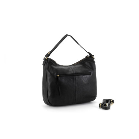 Bolso Piel Antoni Bolonia Negro