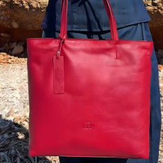 Bolso Piel Antoni Palermo Rojo